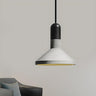 Industrial Concrete Wood Dining Table  Pendant Light Image - 9