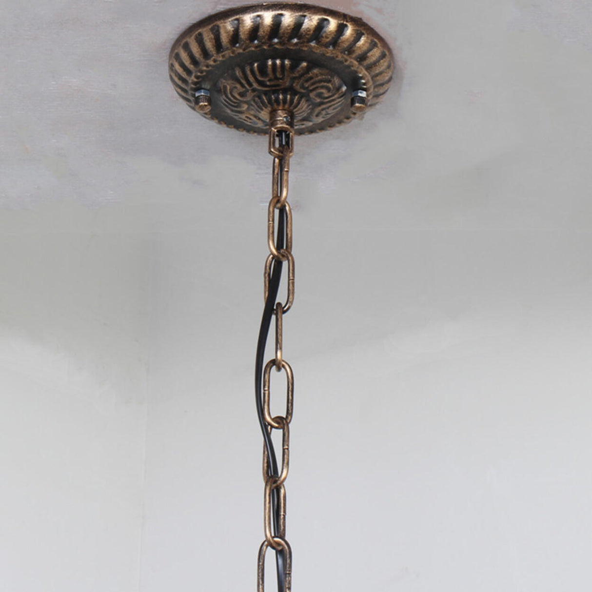 Industrial Farmhouse Bronze Candelabra Chandelier Image - 15