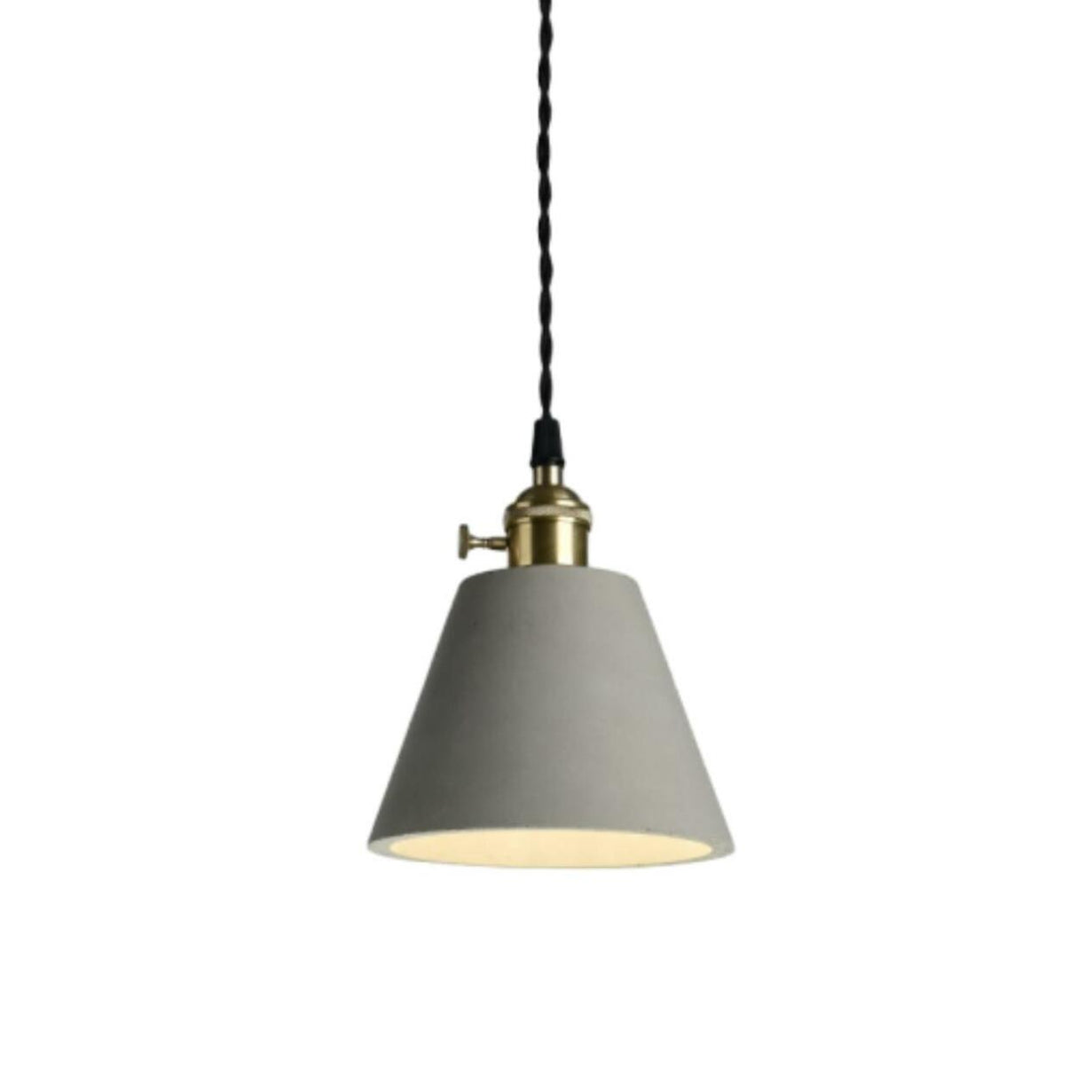 Industrial Grey Steampunk Rope Geometric Pendant Light Image - 2