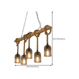 Industrial LOVE Design Rope Island Pendant Light Image - 21