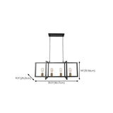 Industrial Metal Cage Kitchen Island Pendant Light Image - 16