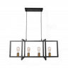 Industrial Metal Cage Kitchen Island Pendant Light Image - 3