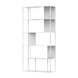 Industrial Metal Open Black Etagere Display Bookcases Image - 6