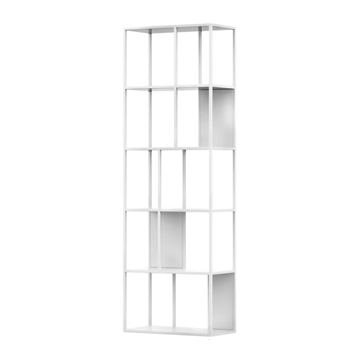 Industrial Metal Open Black Etagere Display Bookcases Image - 8