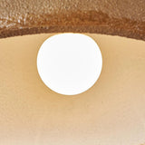 Industrial Minimalist Pot Lid Resin Dining Room Pendant Light Image - 14