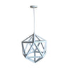 Industrial Modern Geometric Black Metal Pendant Light Image - 5