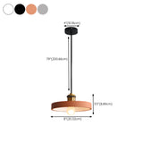 Industrial Multi Color Resin Cone Drum Pendant Lights Image - 26