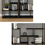 Industrial Open Metal Black Large Display Bookcase Image - 8