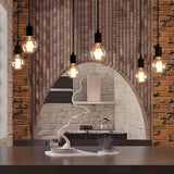 Industrial Restaurant Spider Swag Edison Bulbs Pendant Light Image - 6