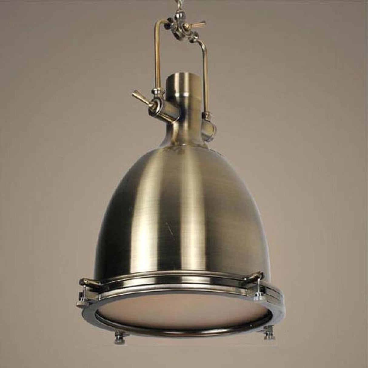 Industrial Warehosue Dome Metal Dome Pendant Light Image - 10