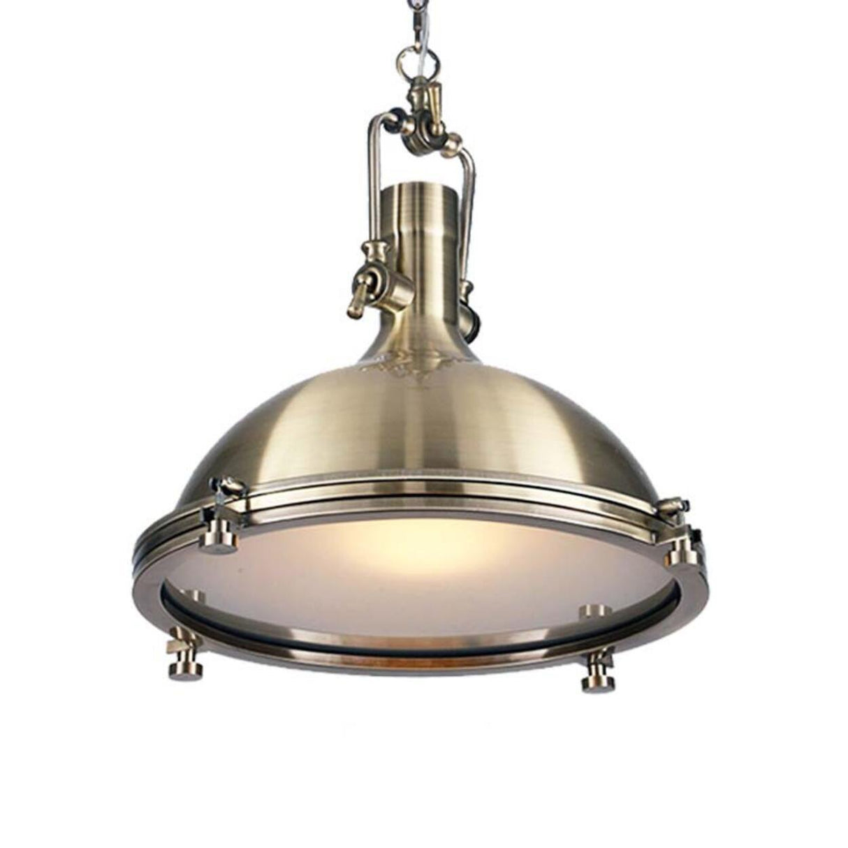 Industrial Warehosue Dome Metal Dome Pendant Light Image - 5