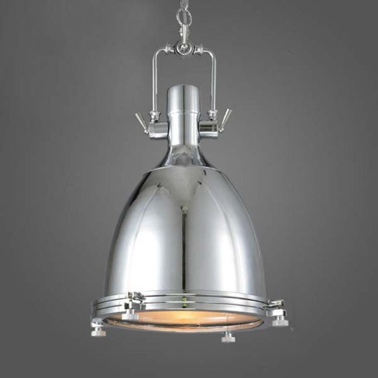 Industrial Warehosue Dome Metal Dome Pendant Light Image - 7