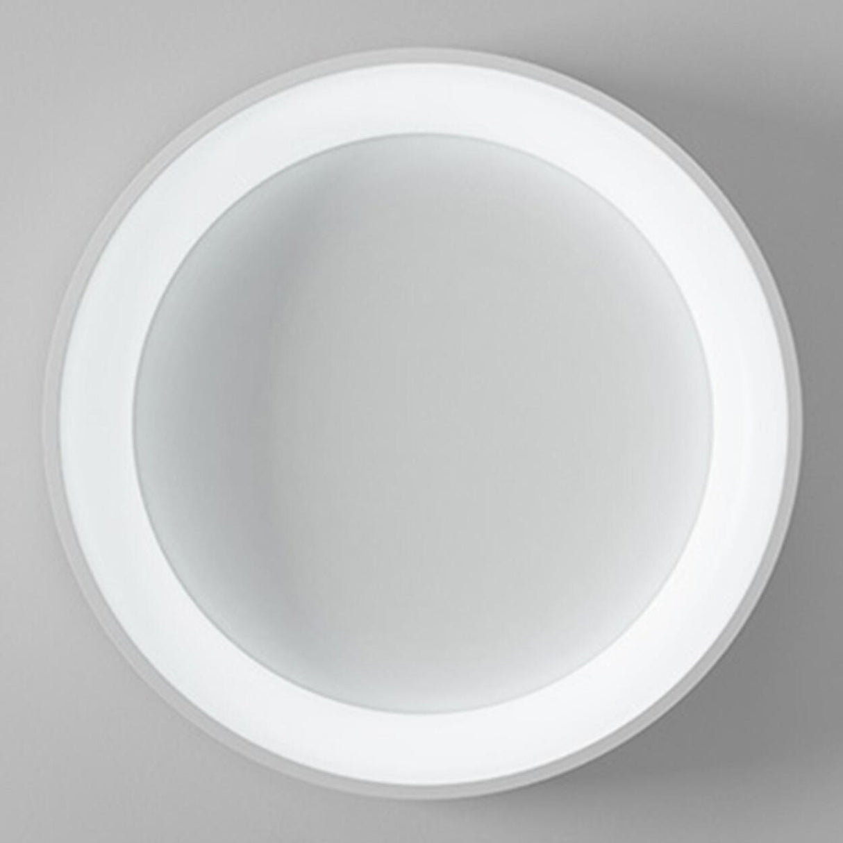 Irregular White Circular LED Flush Mount Ceiling Light Image - 13