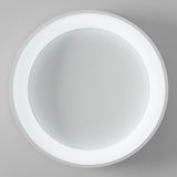 Irregular White Circular LED Flush Mount Ceiling Light Image - 13