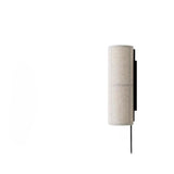 Japanese Style Cylinder Fabric Shade Wall Sconce Image - 3