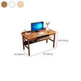 Keyboard Tray Soft Close Drawer H-Shape Computer Desk #size