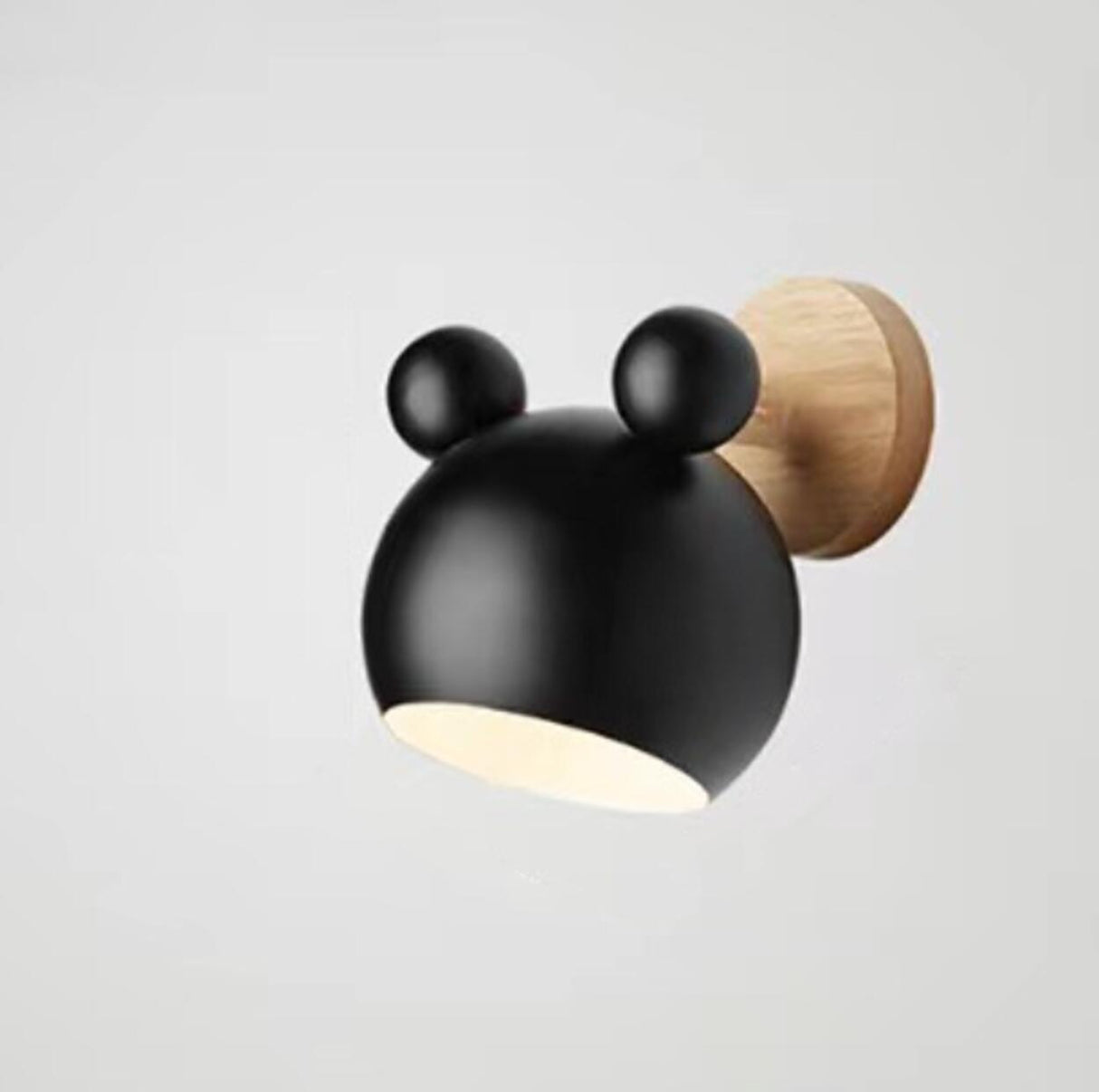 Kid's Room Creative Mouse Ears Wall Light Sconces Image - 6