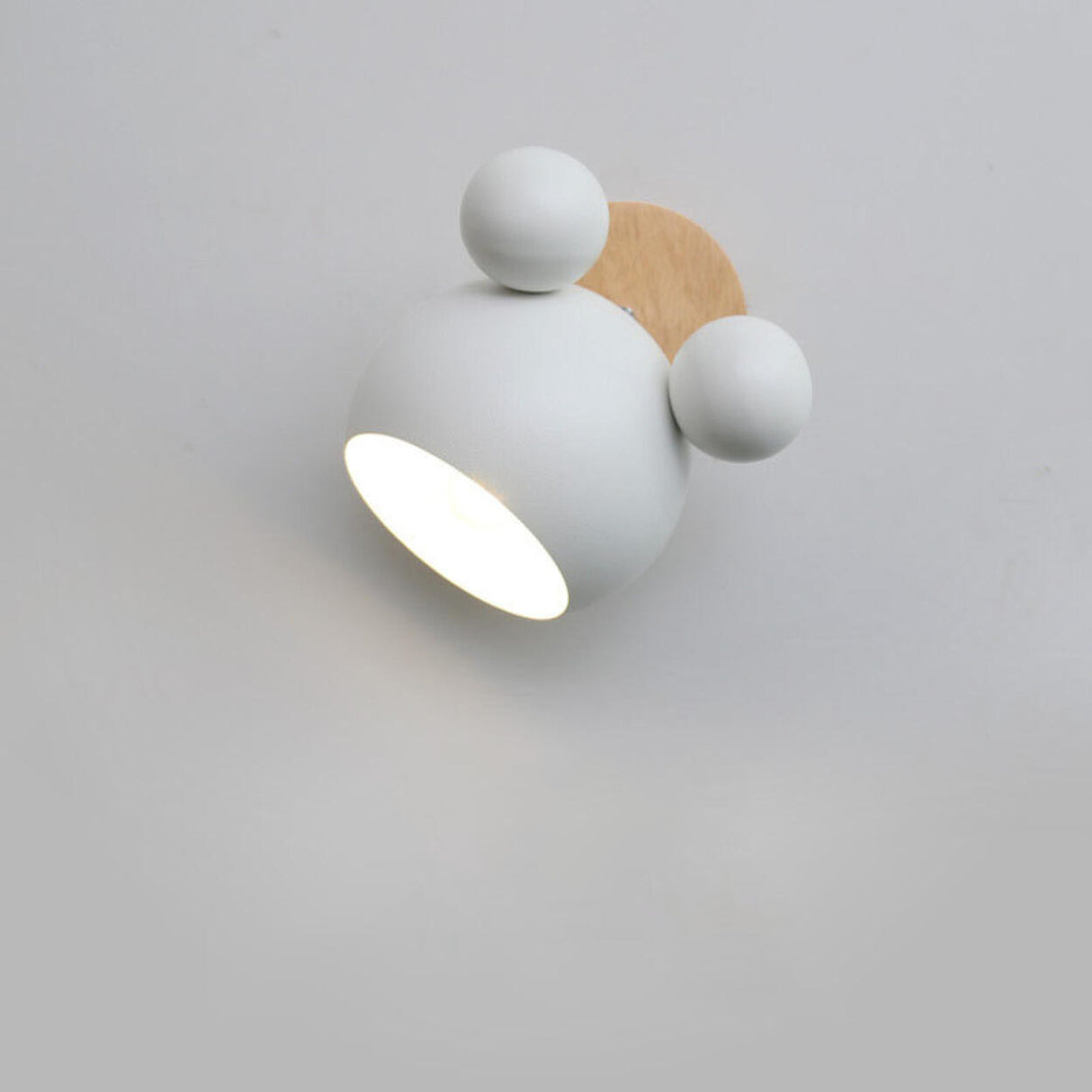 Kid's Room Creative Mouse Ears Wall Light Sconces Image - 9