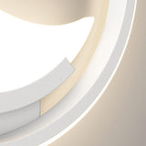 Kid's Room Creative White Moon Metal LED Wall Sconce Image - 14