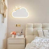 Kid‘’s Room Cute Cloud-Shaped LED Wall Light Image - 3