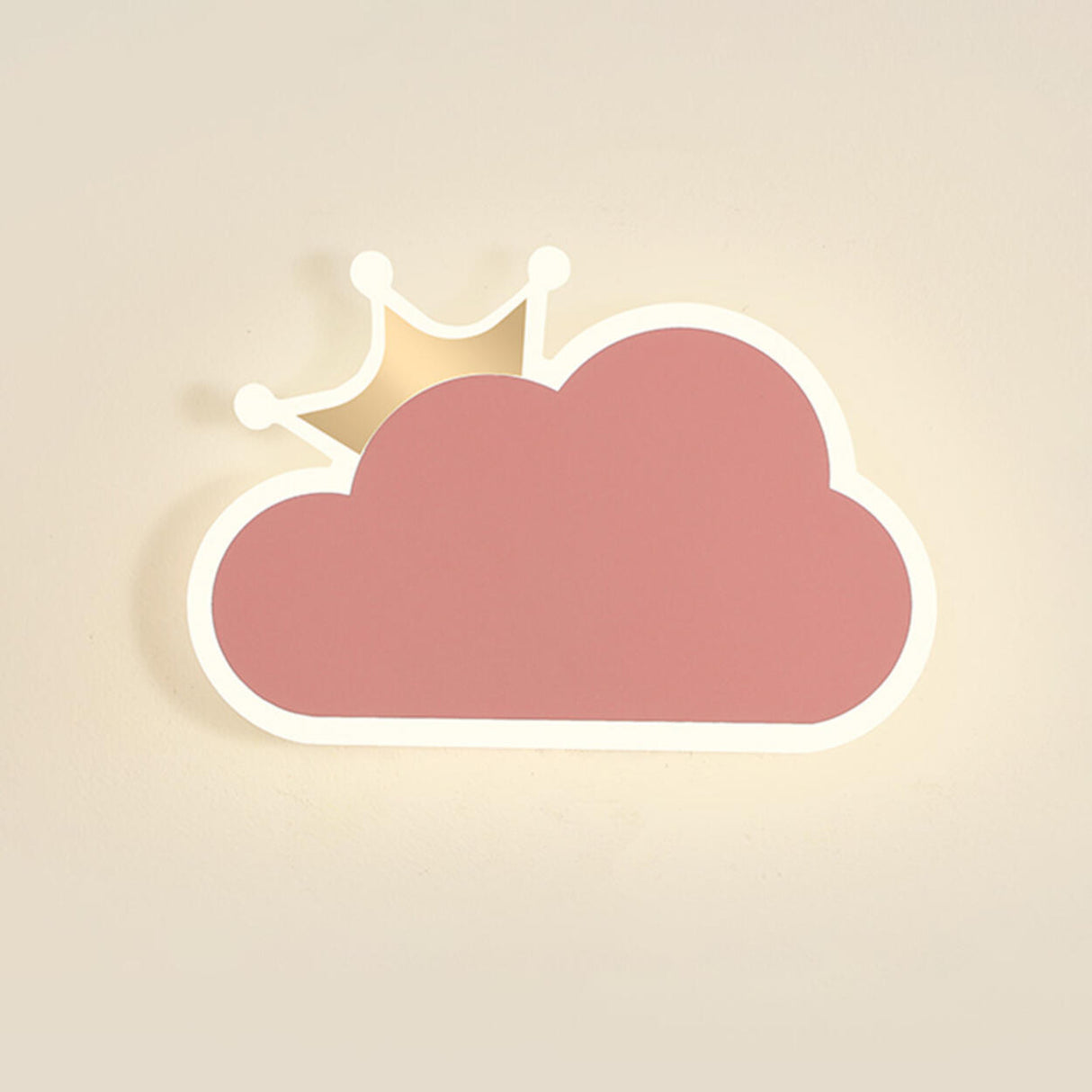 Kid‘’s Room Cute Cloud-Shaped LED Wall Light Image - 4