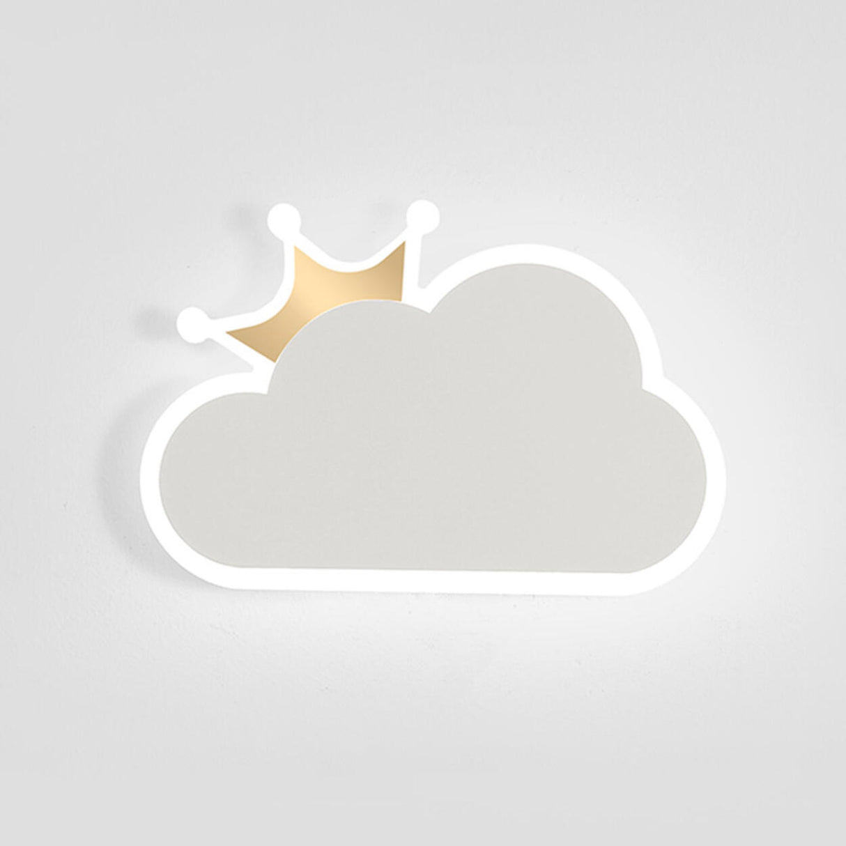 Kid‘’s Room Cute Cloud-Shaped LED Wall Light Image - 9