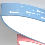 Kids Bedroom Airplane-Shaped Flush Mount Ceiling Light Image - 8