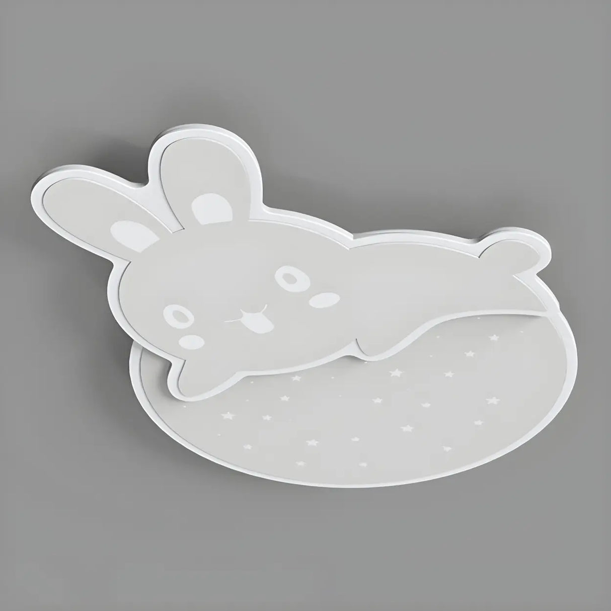 Kids Bedroom Playful Snail LED Flush Mount Ceiling Lamp Image - 19