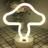 Kids Cartoon Lightning Bolt Mini Neon LED Night Lamp Image - 8