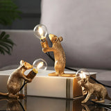 Kids Chic Mouse-Shaped Resin Bedside Decor Table Lamp Image - 1