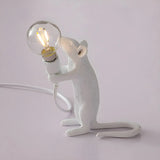 Kids Chic Mouse-Shaped Resin Bedside Decor Table Lamp Image - 10