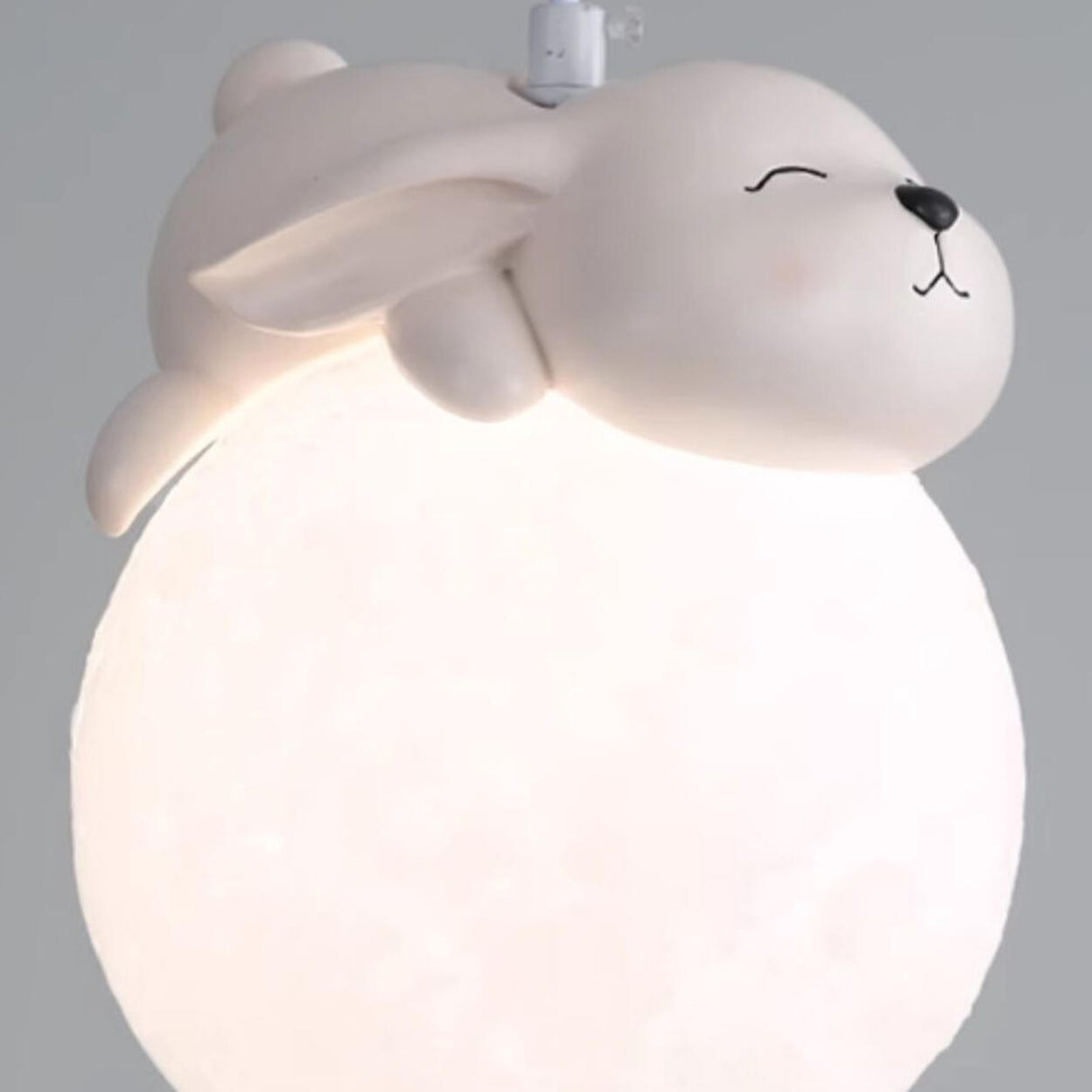 Kids Cute Globe Resin Pendant Light Adjustable Cord Image - 15