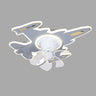 Kids Room Aircraft Shaped Ceiling Fan with LED Light Image - 7