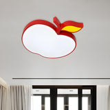 Kids Room Banana-Shaped LED Flush Mount Ceiling Light Image - 17