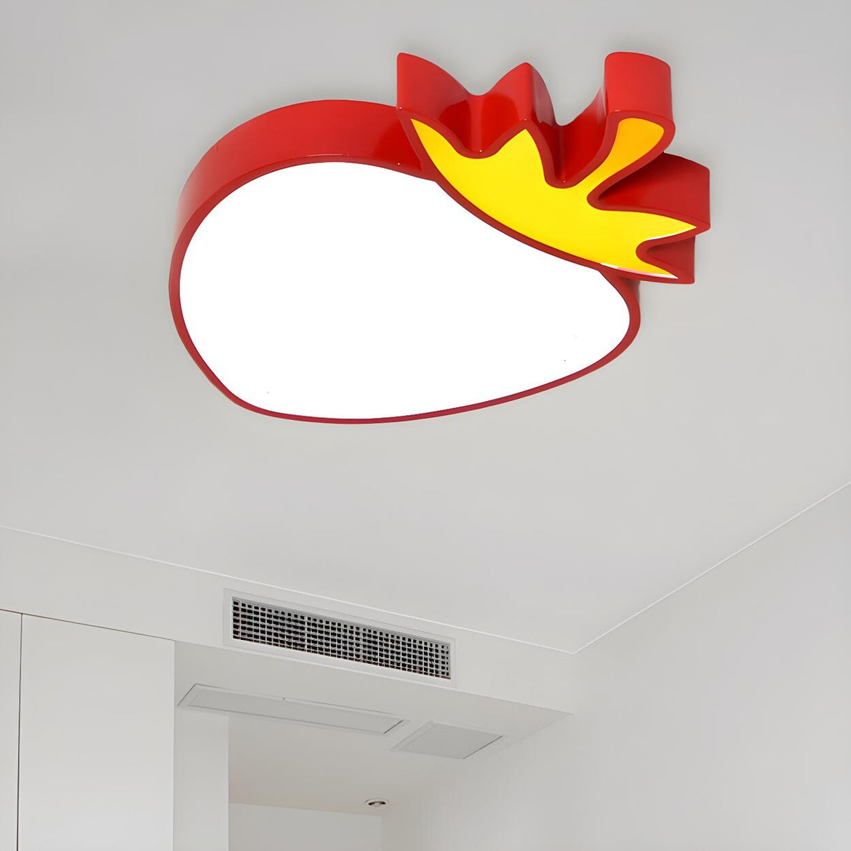 Kids Room Banana-Shaped LED Flush Mount Ceiling Light Image - 22