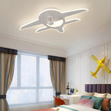 Kids Room Cartoon Whale Ceiling Fan with LED Light Image - 7