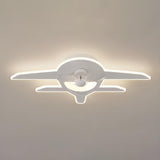 Kids Room Cartoon Whale Ceiling Fan with LED Light Image - 9