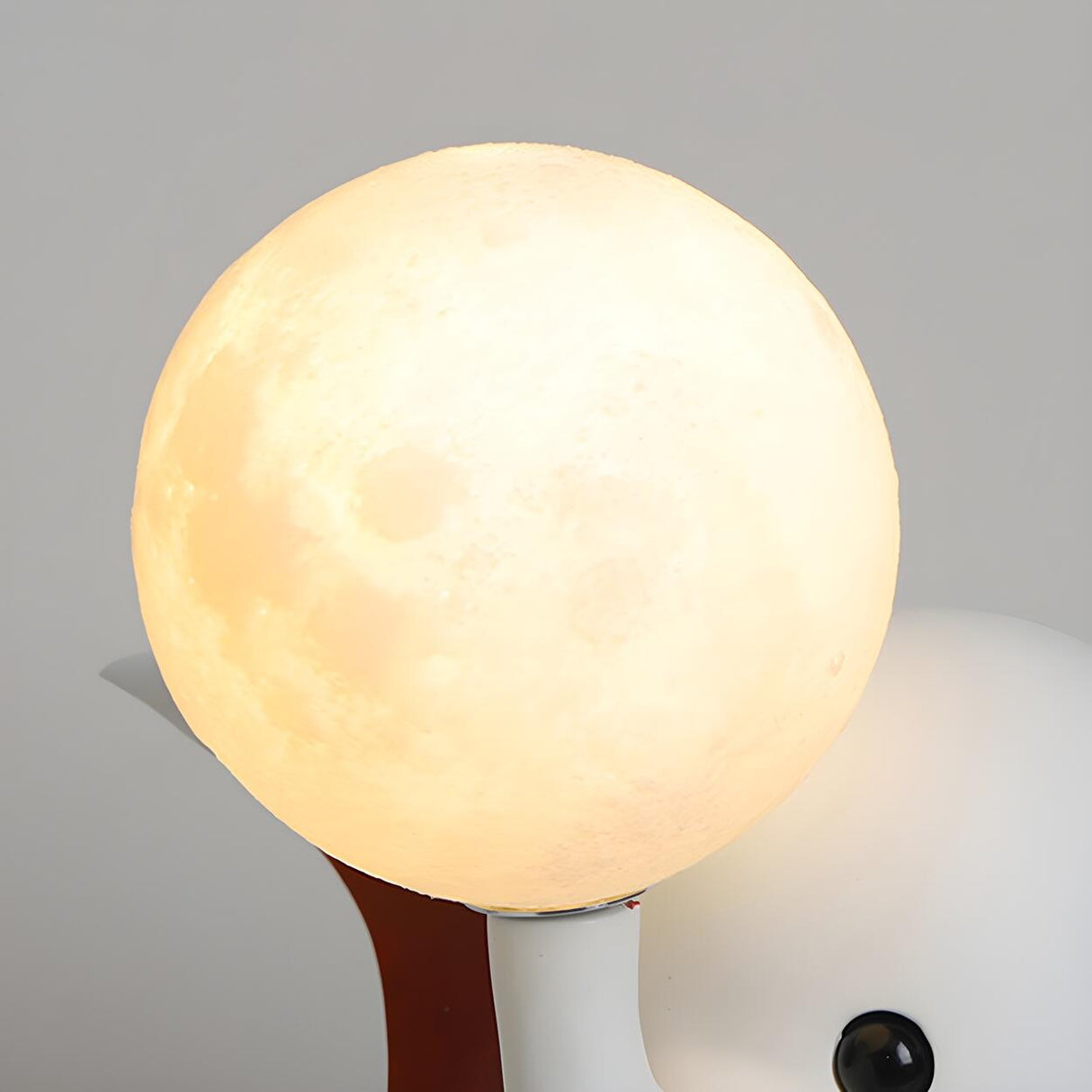 Kids Room Creative Elephant Shape Moon Decor Table Lamp Image - 8