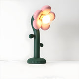 Kids Room Creative Flower Ball Shade Metal Table Lamp Image - 4