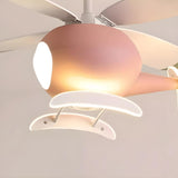 Kids Room Creative Helicopter Ceiling Fan with Light Image - 14