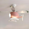 Kids Room Creative Helicopter Ceiling Fan with Light Image - 6