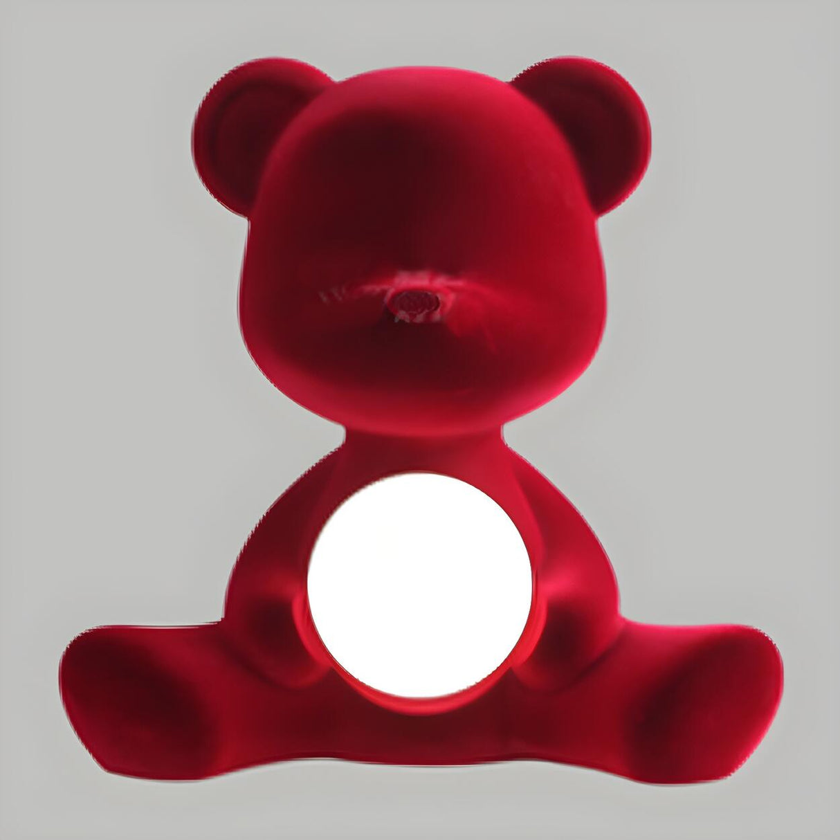 Kids Room Cute Bear Shape Globe Glass Shade Table Lamp Image - 8