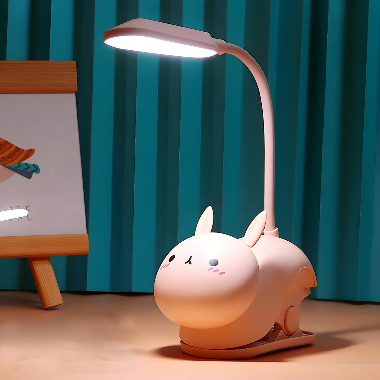 Kids Room Cute Cartoon Animal LED Study Table Lamp Image - 13