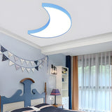 Kids Room Cute Cartoon LED Flush Mount Ceiling Light Image - 14