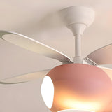 Kids Room Cute Helicopter LED Ceiling Fan with Light Image - 17