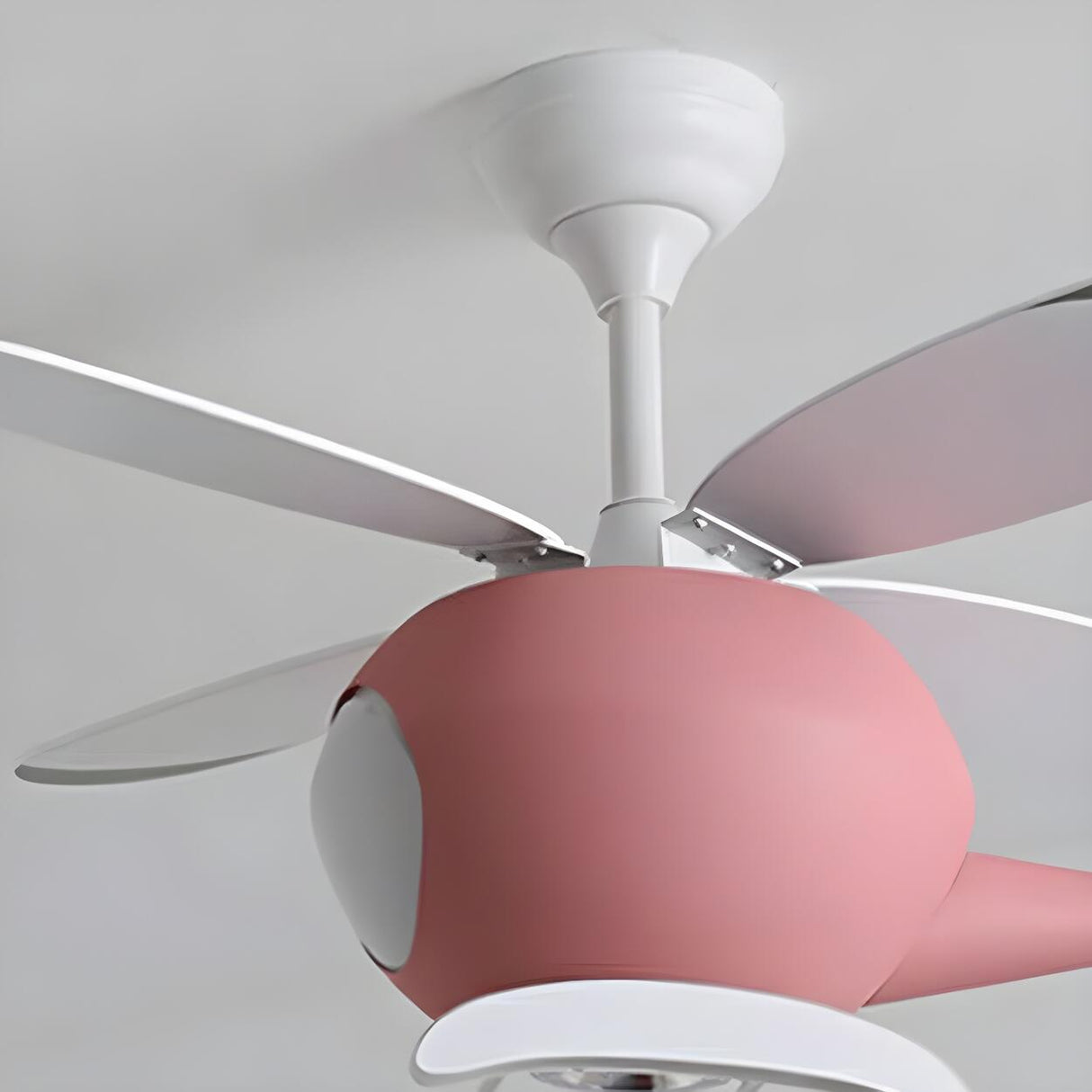 Kids Room Cute Helicopter LED Ceiling Fan with Light Image - 8