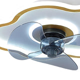 Kids Room Elegant Cloud LED Ceiling Fan with Light Image - 9