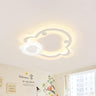 Kids Room Lovely Penguin LED Flush Mount Ceiling Light Image - 1