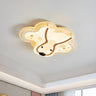 Kids Room Medium Deer LED Flush Mount Ceiling Light Image - 1