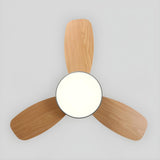 Kids Room Mini Colorful 3 Blade Ceiling Fan With Light Image - 12